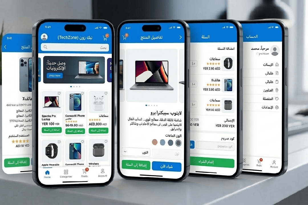 تصميم متجر الإلكتروني متكاملمتكامل