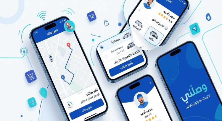 بناء تطبيق متكامل لخدمات توصيل الركاب وتتبع الرحلات في الوقت الفعلي.